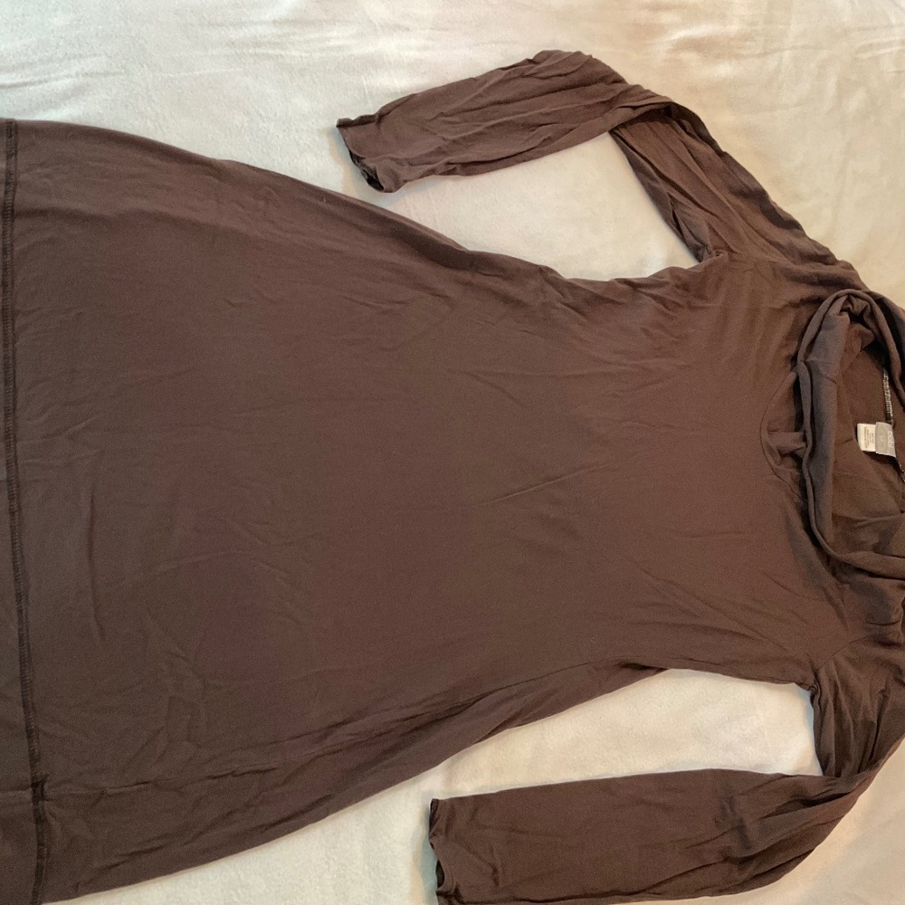 Brown light weight cotton dress by BOBI in size small